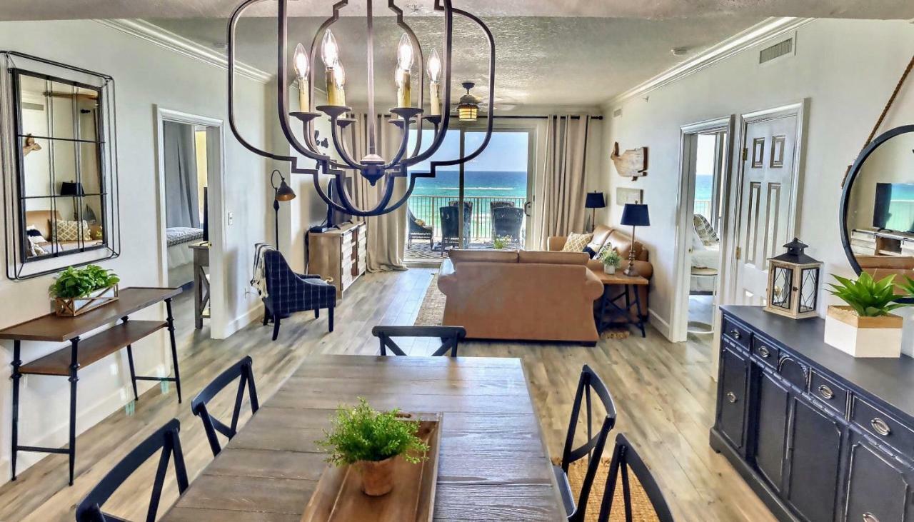 Barefoot Bliss - Beachfront Condo - Sleeps 12 ปานามาซิตี้บีช ภายนอก รูปภาพ