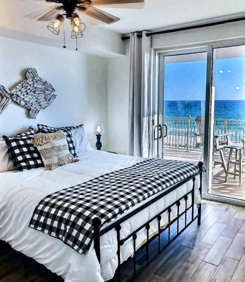 Barefoot Bliss - Beachfront Condo - Sleeps 12 ปานามาซิตี้บีช ภายนอก รูปภาพ