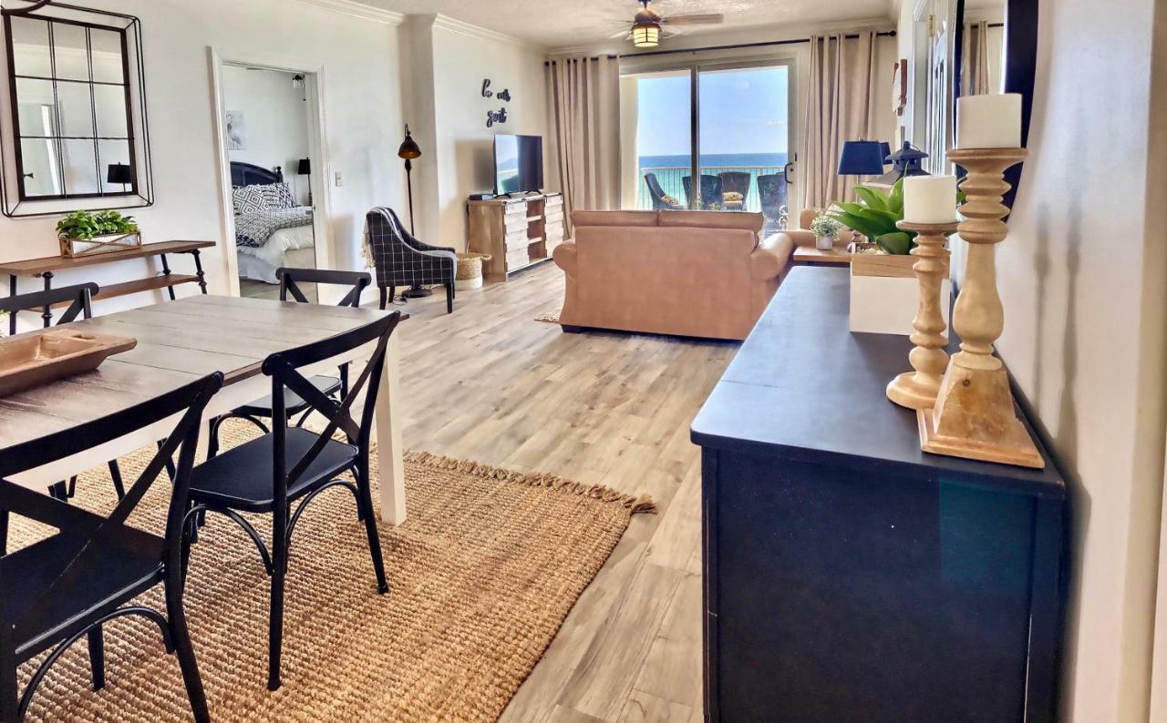 Barefoot Bliss - Beachfront Condo - Sleeps 12 ปานามาซิตี้บีช ภายนอก รูปภาพ