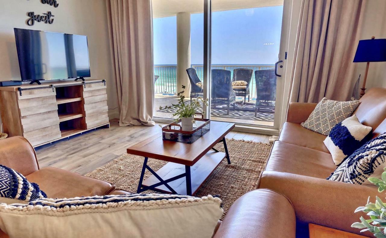 Barefoot Bliss - Beachfront Condo - Sleeps 12 ปานามาซิตี้บีช ภายนอก รูปภาพ