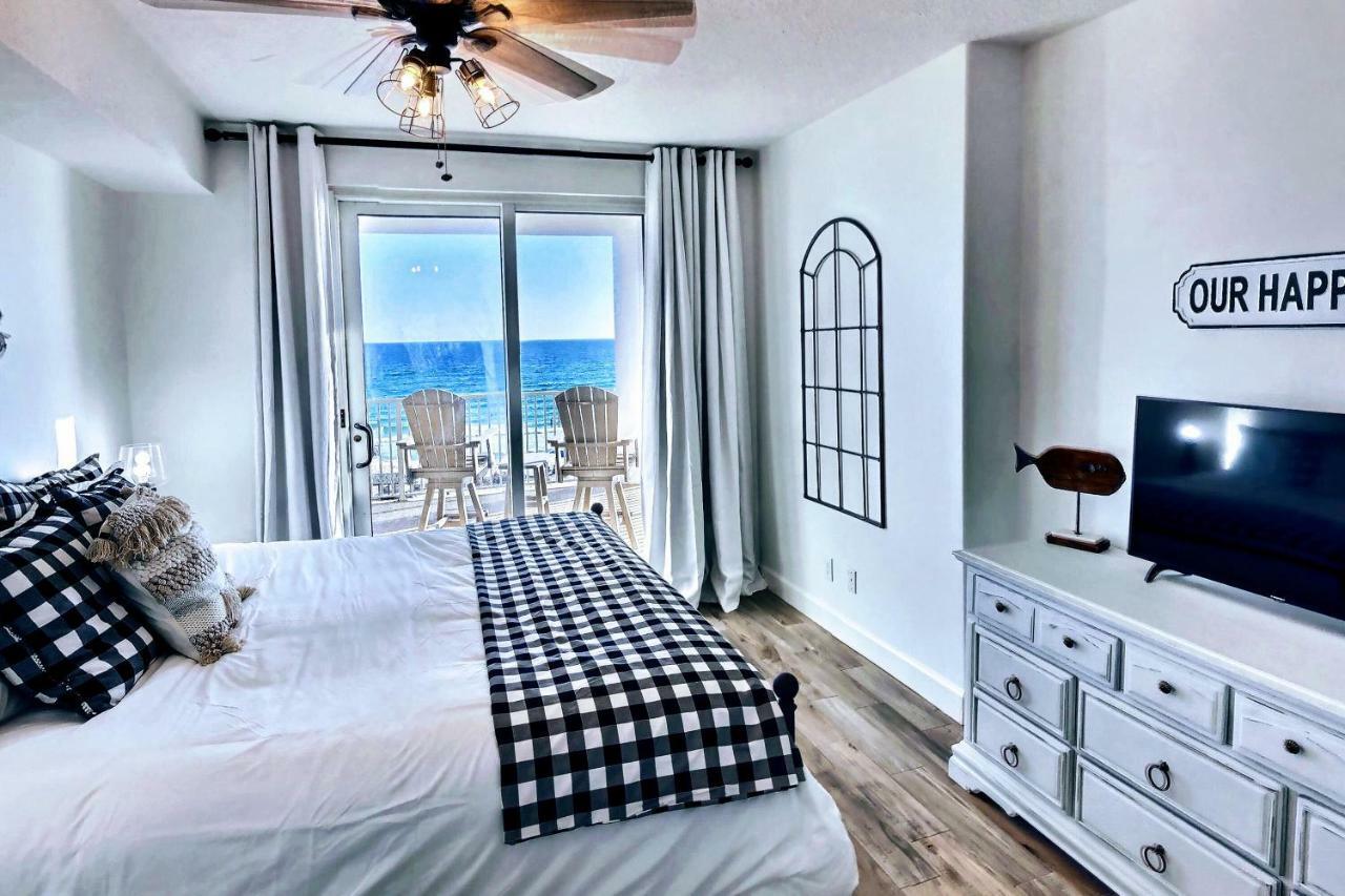 Barefoot Bliss - Beachfront Condo - Sleeps 12 ปานามาซิตี้บีช ภายนอก รูปภาพ