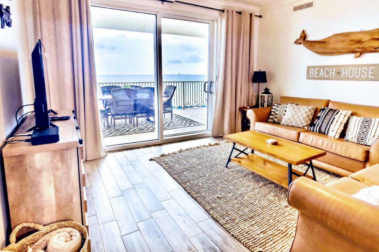 Barefoot Bliss - Beachfront Condo - Sleeps 12 ปานามาซิตี้บีช ภายนอก รูปภาพ