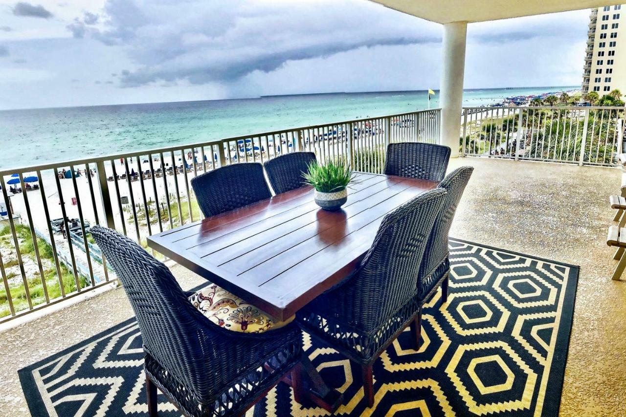 Barefoot Bliss - Beachfront Condo - Sleeps 12 ปานามาซิตี้บีช ภายนอก รูปภาพ
